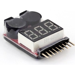 1-8S Lipo Seviye Ölçer ve Alarm Modülü - 1