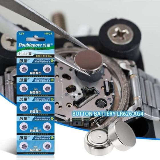 10 Adet Çift Güç LR41 1.5V Alkalin Pil - 3