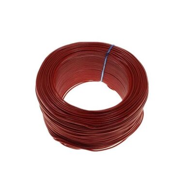 100 Metre Tek Damarlı Montaj Kablosu - Kırmızı - Görsu Elektronik