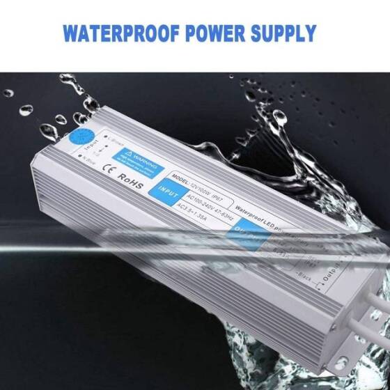 100W 8.3A 12V Led İçin Özel Sürücülü Güç Kaynağı - 5