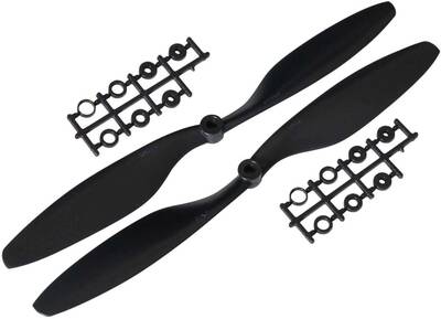 1045 Drone Pervanesi Seti CW/CCW - Siyah - 1