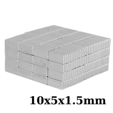 10x5x1.5mm Neodyum Güçlü Mıknatıs - Neodim Magnet - Görsu Elektronik