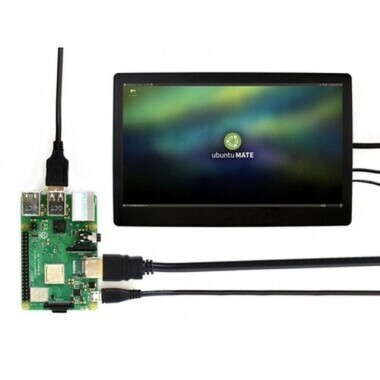 11.6inch HDMI LCD Ekran - Muhafazali - 1920x1080-IPS - Raspberry Pi Uyumlu - 2