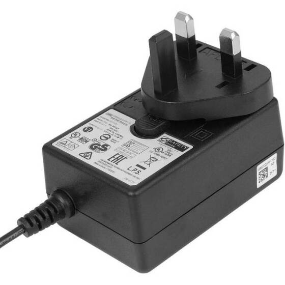 12V 3A 36W UK Fişli Çift Kablolu Entegre Güç Adaptörü - 5