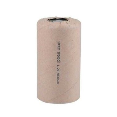 1.2V 5000Mah D Size Süpürge Pili - SP5000D - Supex