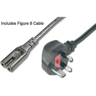 12V 5A 60W UK Fişli Çift Kablolu Entegre Güç Adaptörü - 5