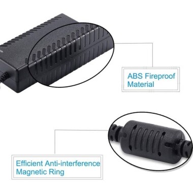 12V 7A 84W AB Çift Kablolu Entegre Güç Adaptörü - 5