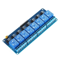 12V 8 Kanal Röle Kartı (Geliştirme Kartlarıyla Uyumlu) - 1