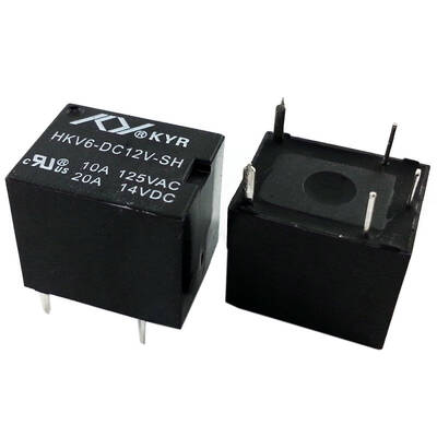 12V Gaz Rölesi (12V 20A) - HKV6-DC12VSHG - 1