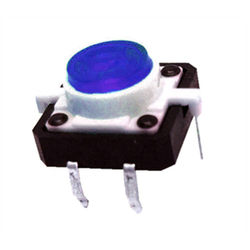 12x12 Mavi Led Işıklı Tact Switch - 1