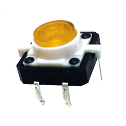 12x12 Sarı Led Işıklı Tact Switch - 1
