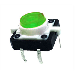 12x12 Yeşil Led Işıklı Tact Switch - 1