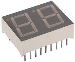 14mm 2'li Ortak Katot Display - Kırmızı - 1