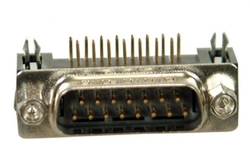 15 Pin Erkek D-Sub Konnektör - 90 Derece - 1