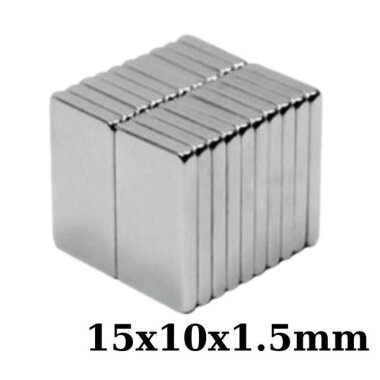 15x10x1.5mm Neodyum Güçlü Mıknatıs - Neodim Magnet - Görsu Elektronik