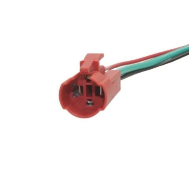 16mm - 19mm Yüksek Akım Işıklı Metal Buton Soketi - 2