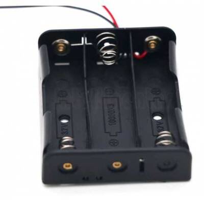 18650 3'lü Pil Yuvası - 1