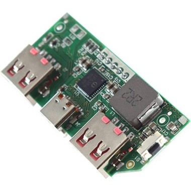 18650 5V 1A/2A Lityum Pil Dijital Ekran Şarj Modülü Çift Usb Çıkış BAndı Ekran Güçlendirici Modülü - 4