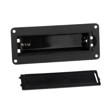 18650 Tekli Pano Tipi Kapaklı Pil Yuvası - Görsu Elektronik