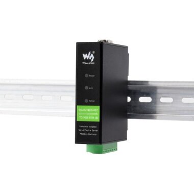 2 Kanal RS485 - RJ45 Ethernet Modülü - PoE Ethernet Port - 5