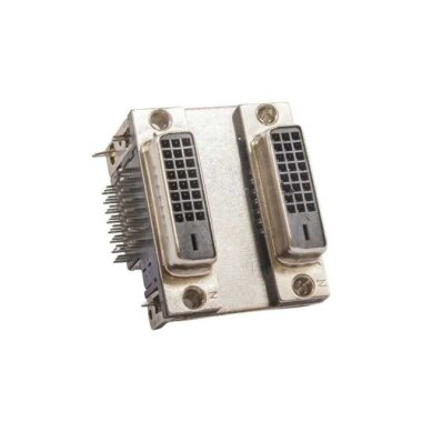 2 Port DVI-D Dual Dişi Konnektör PCB Tipi - 3