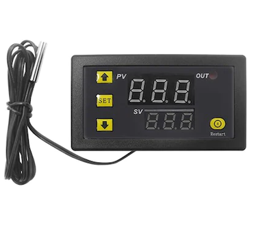220V AC Dijital sıcaklık kontrol cihazı LED Ekran Termostat W3230 - 2
