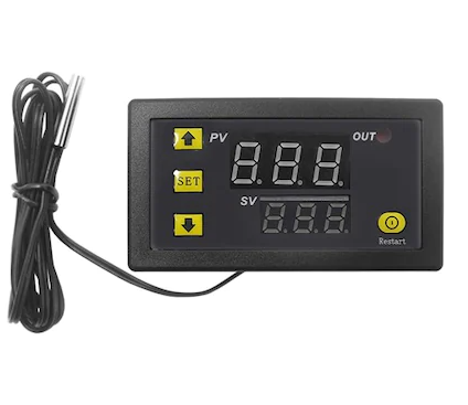 220V AC Dijital sıcaklık kontrol cihazı LED Ekran Termostat W3230 - 2