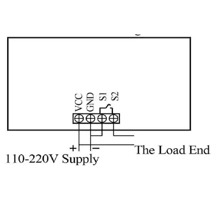 220V AC Dijital sıcaklık kontrol cihazı LED Ekran Termostat W3230 - 4