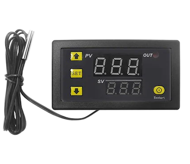 220V AC Dijital sıcaklık kontrol cihazı LED Ekran Termostat W3230 - Thumbnail
