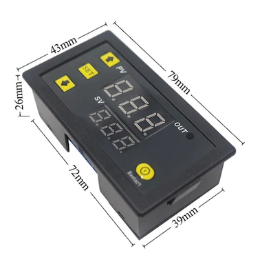 220V AC Dijital sıcaklık kontrol cihazı LED Ekran Termostat W3230 - Thumbnail