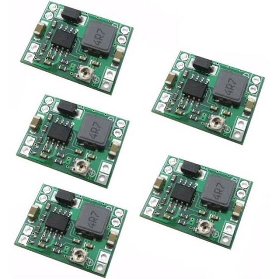 24V-12V / 9V-5V Sabit Çıkış 3A Ayarlanabilir Voltaj Düşürücü Regülatör Modülü MP1584EN - 1