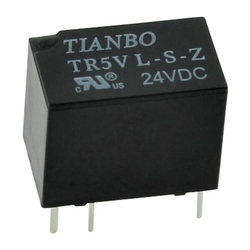 24V 1A Telekom Röle Tianbo - TR5V L-S-Z/24VDC - Tianbo