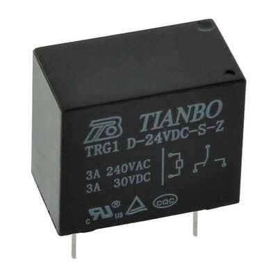 24V 3A Tianbo Röle - TRG1-D-24VDC-S-Z - 1