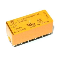 24V 4A 12Pin 4PST Panasonic Röle - S2EB-24V - Panasonic