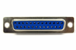 25 Pin Lehim Tip Dişi D-Sub Konnektör - China
