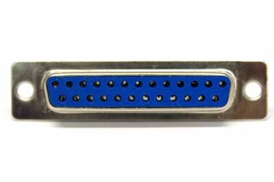 25 Pin Lehim Tip Dişi D-Sub Konnektör - 1