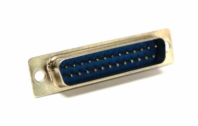 25 Pin Lehim Tip Erkek D-Sub Konnektör - 1