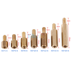 25mm Dişi-Erkek Metal Distans M3 - 1