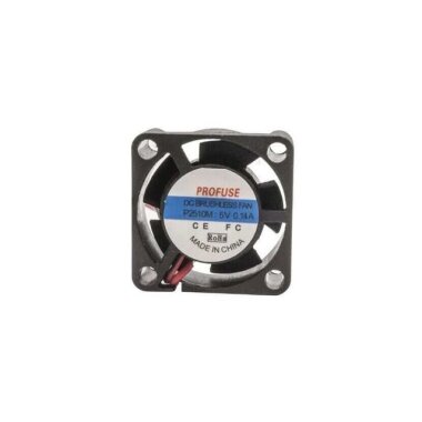 25x25x10mm 5V 0.14A Fan 2 Kablolu - Profuse