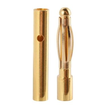 2mm Banana Bullet Plug Çifti - Görsu Elektronik