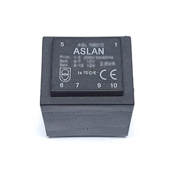 2x12V 2VA Kapalı Trafo - 1