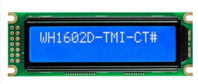 2x16 Lcd Ekran Mavi - WH1602D-TMI-CT - 1