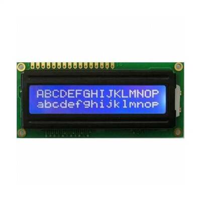 2x16 LCD Ekran Sol Üst Mavi - Qapass - 1