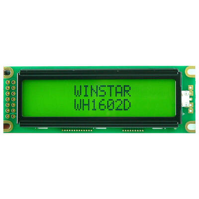 2x16 Lcd Ekran Yeşil - WH1602D-YYK-CTK - 1