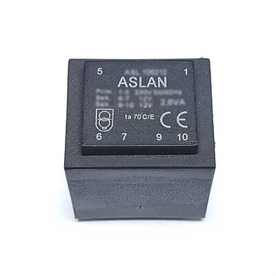 2x9V 5VA Kapalı Trafo - 1