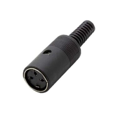 3 Pin Dişi DIN Konnektör - Görsu Elektronik
