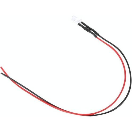 30-40V 5mm Sarı LED 20cm Kablolu - 5