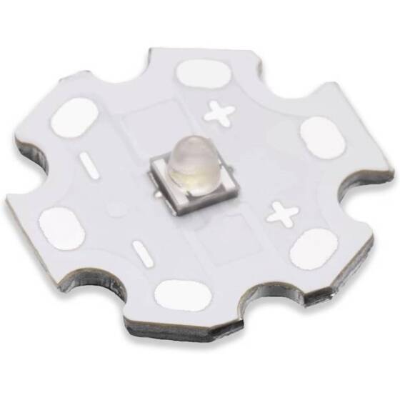 3535 365-370nm Mor 3W 120 Derece Power Led Top Başlıklı - 1