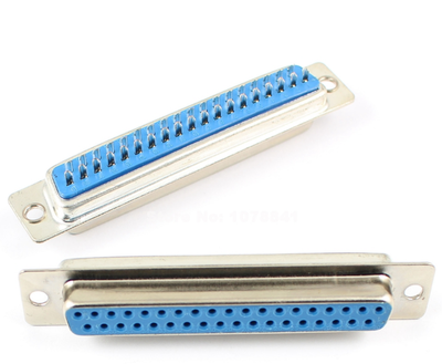 37 Pin Lehim Tip Dişi D-Sub Konnektör - 1