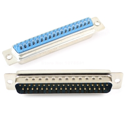 37 Pin Lehim Tip Erkek D-Sub Konnektör - 1